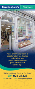 Bermingham's Pharmacy Fermoy